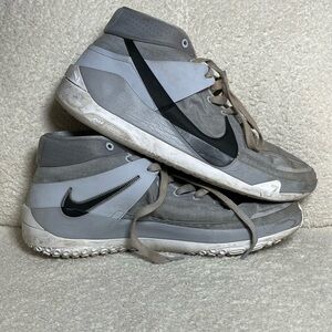 Nike Men's 15 KD ZOOM Wolf Grey PROMO Sneakers AMAZING TREAD STILL ON SHOE NB
